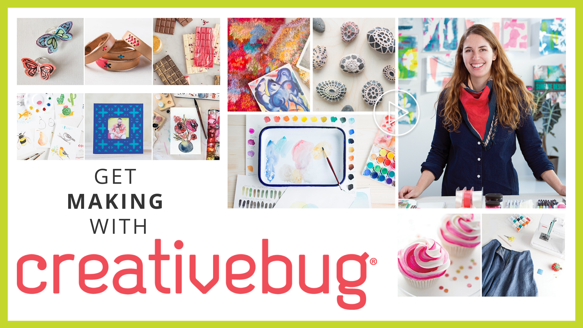 CreativeBug Videos – Cass County Public Library
